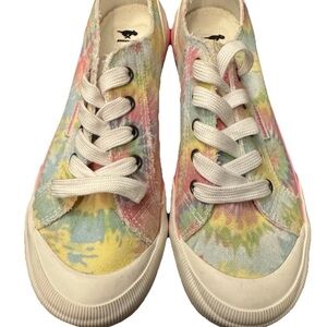 Rocket Dog Jazzin Sneakers Pastel Tie Dye Size 8